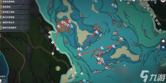 原神4.1幽光星星在哪里