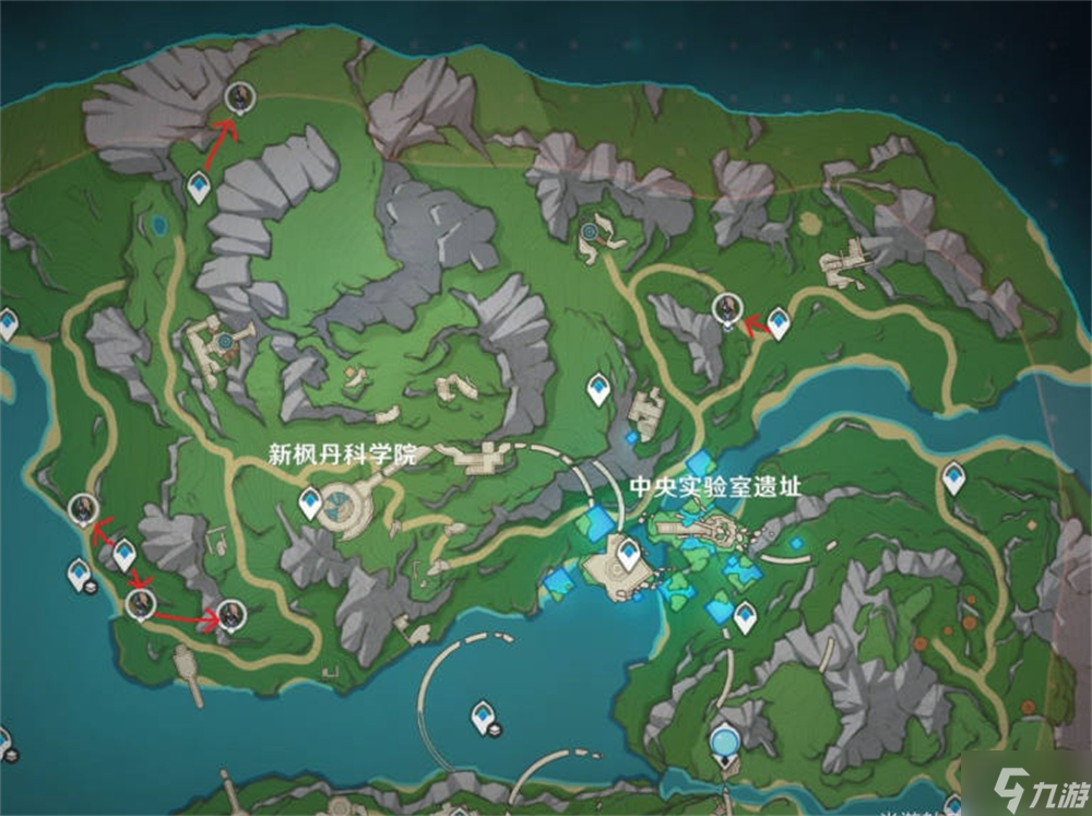 原神风霜役人位置路线攻略