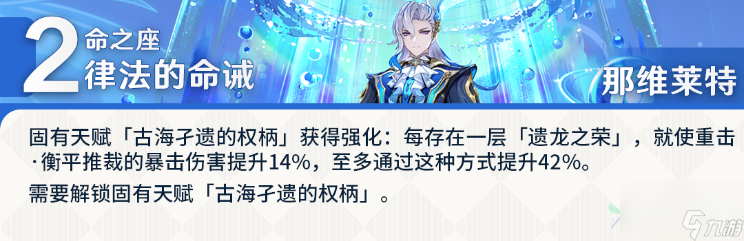 原神那維萊特幾命能玩 那維萊特命座解析