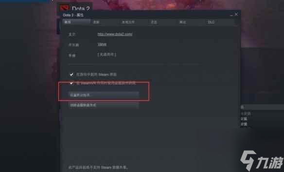 《dota2》国服启动项设置方法