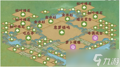 桃源深处有人家初秋怎么布局