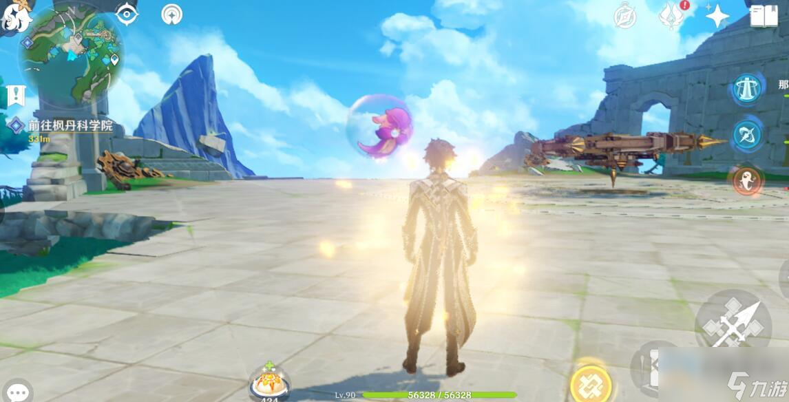 《原神》4.1枫丹高空水体锚点位置