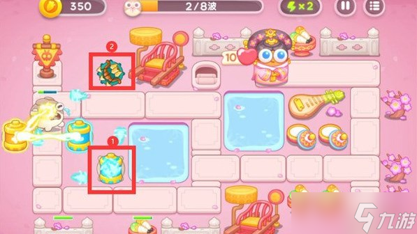 保卫萝卜4秋妃传第二关怎么过