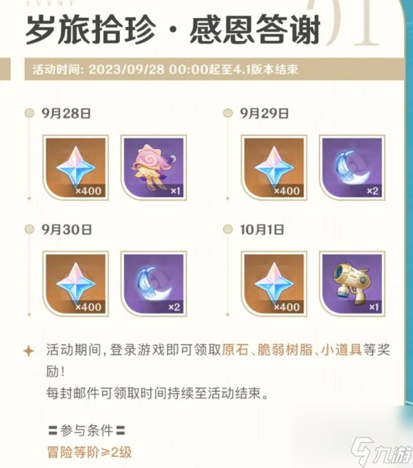 原神4.1版本原石数量一览