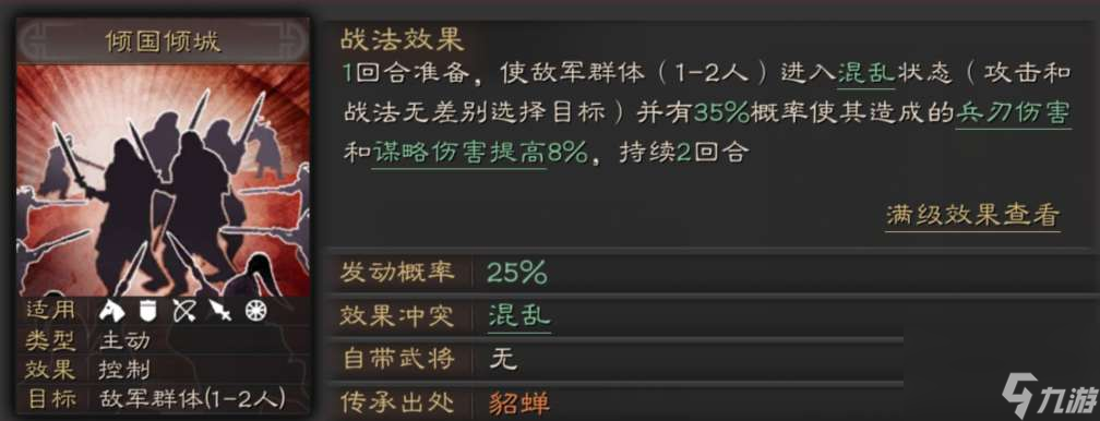 三国志战略版貂蝉介绍