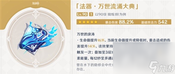 《原神》万世流涌大典强度解析