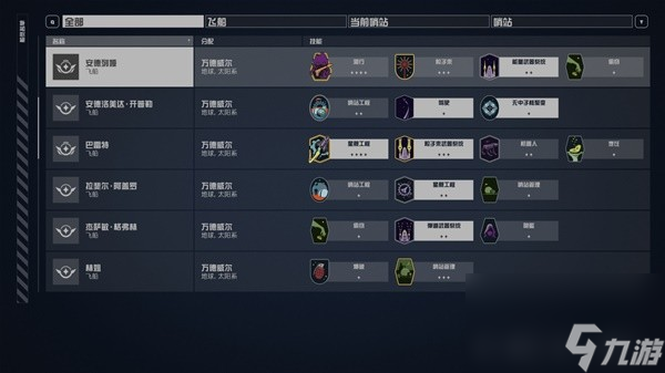 《星空》可招募船员介绍及能力介绍