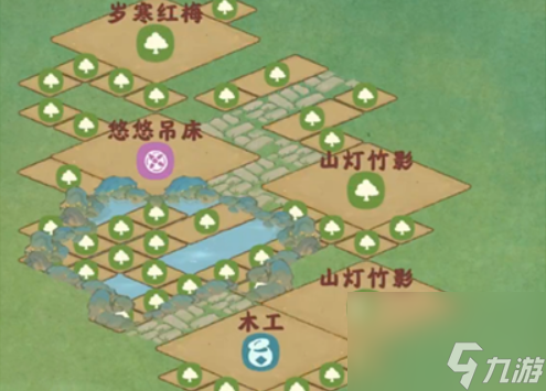 桃源深处有人家初秋布局需要用到什么装饰品