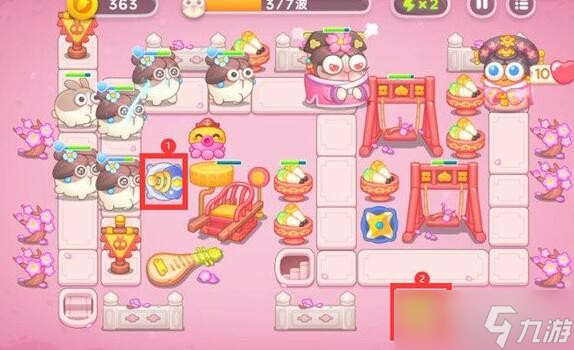 《保卫萝卜4》秋妃传第1关通关攻略