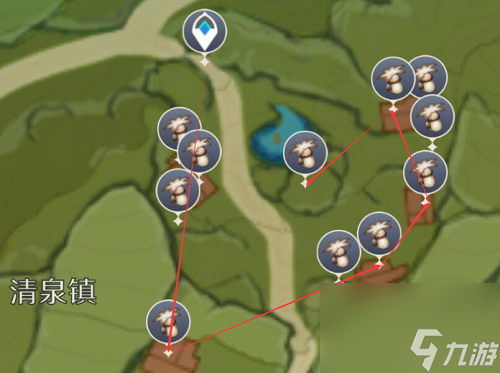 原神慕风蘑菇采集地点在哪分布图