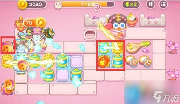 保卫萝卜4秋妃传2关攻略 秋妃传第2关图文通关解析