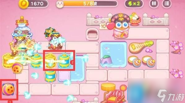 保卫萝卜4秋妃传2关攻略 秋妃传第2关图文通关解析