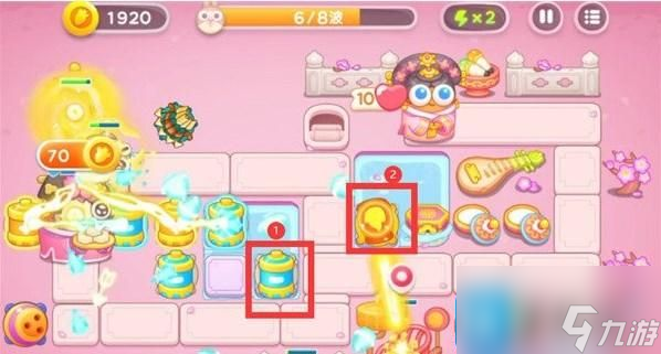 保卫萝卜4秋妃传2关攻略 秋妃传第2关图文通关解析