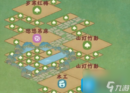 桃源深处有人家初秋怎么布局
