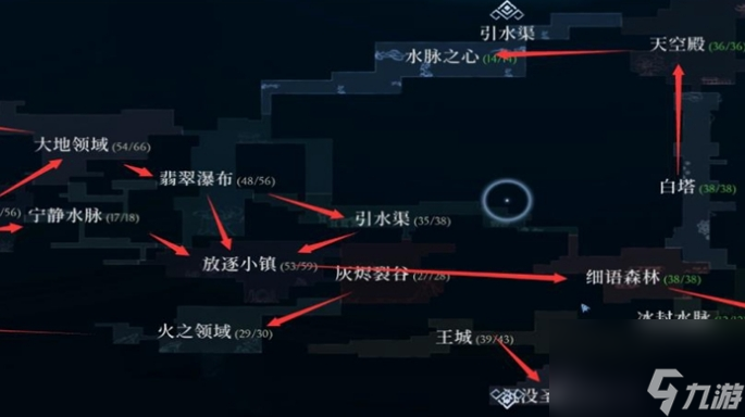 心渊梦境全地图怎么走 全地图走向介绍