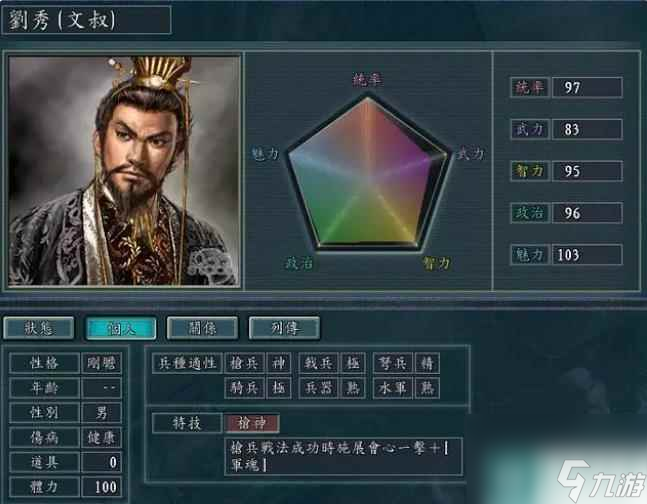 三国志11血色衣冠魅力值排行是什么样的