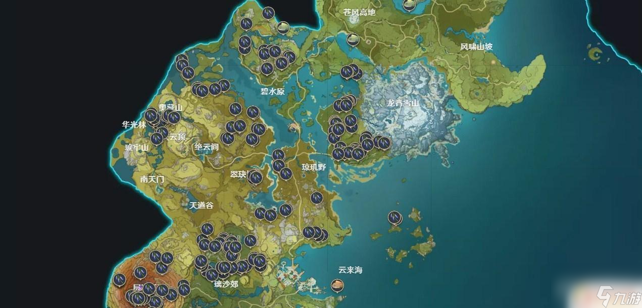 原神哪有琉璃袋 《原神》琉璃袋采集地点