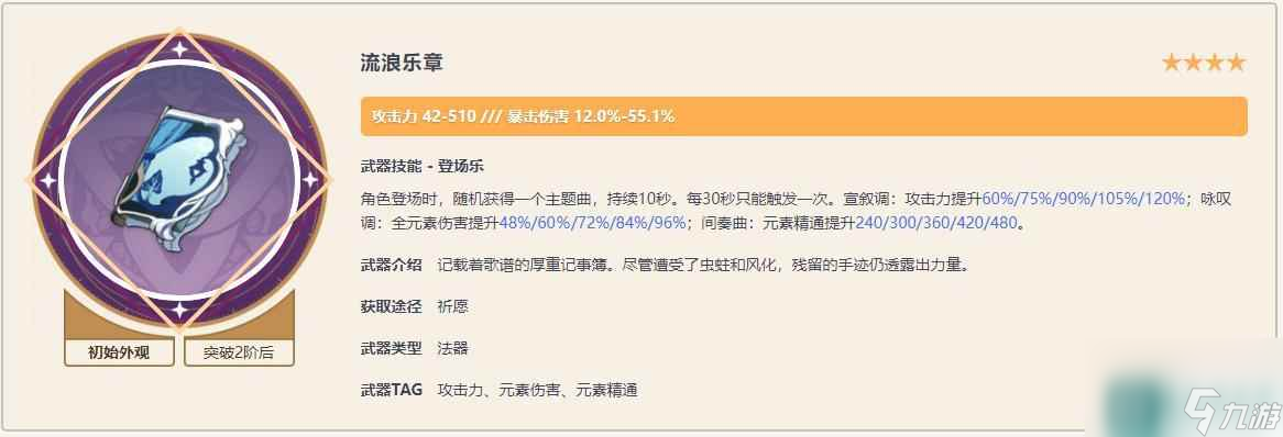 原神莫娜专武叫什么 原神莫娜专武评价