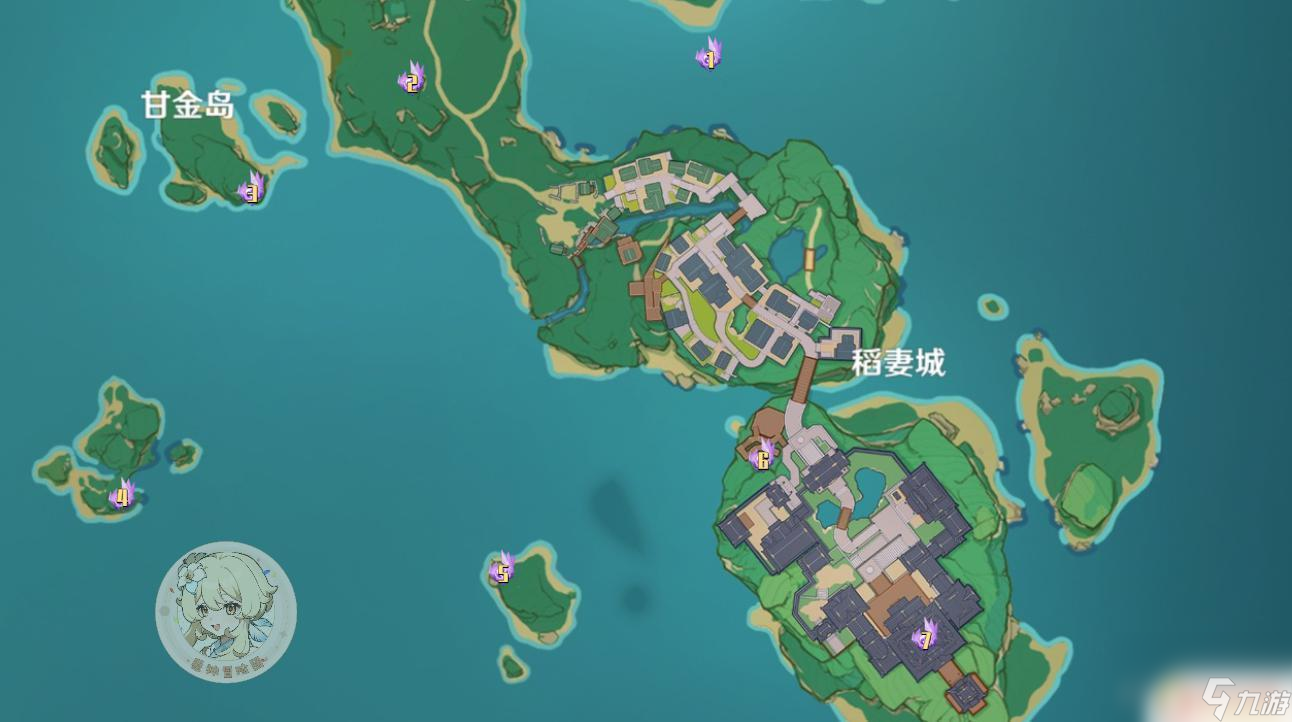 原神北方小岛雷神瞳 原神雷神瞳位置坐标详解