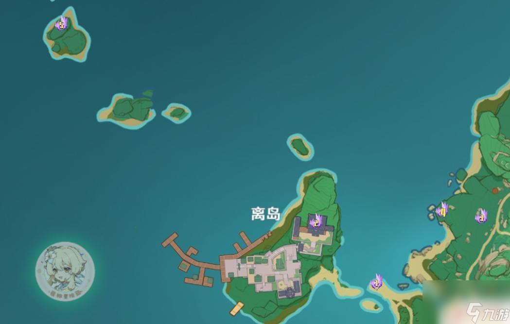 原神北方小岛雷神瞳 原神雷神瞳位置坐标详解