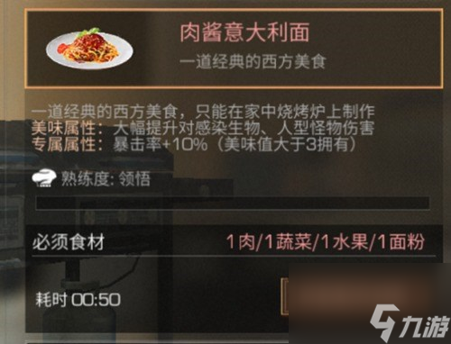 美味属性分析 明日之后烹饪美味有什么用