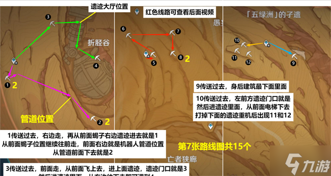 原神元能构装体路线攻略