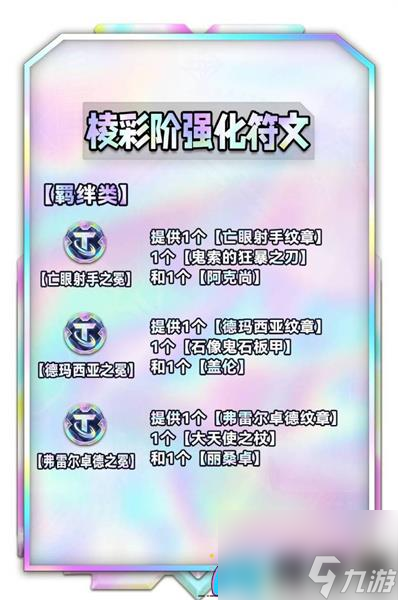 云顶之弈s9海克斯的详细介绍-s9海克斯全览图