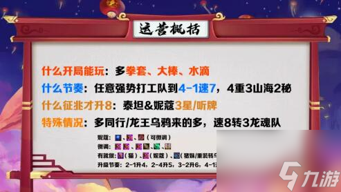 云顶之弈S4.5山海重秘阵容运营思路及进阶搭配