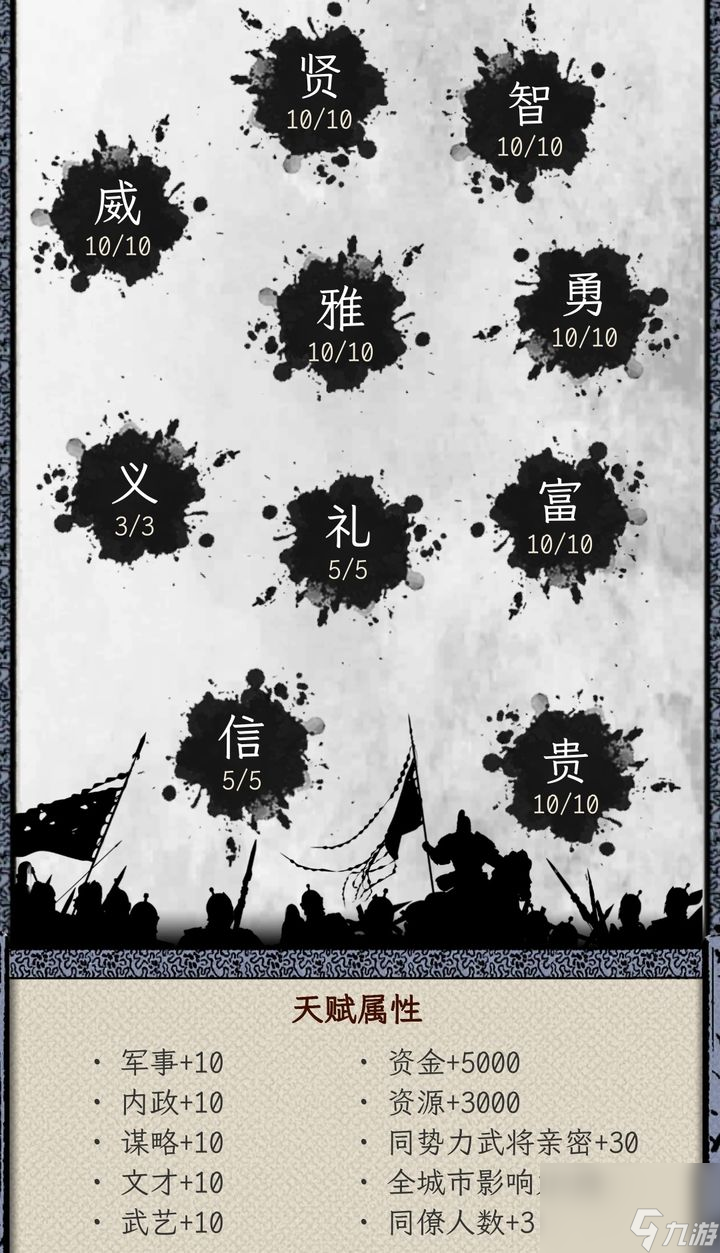 三国人生模拟：攻略