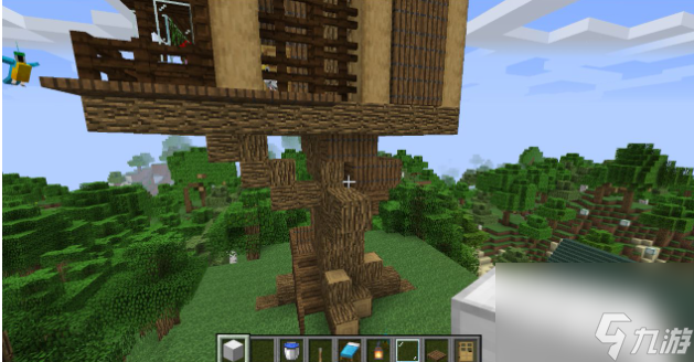 我的世界树屋怎么建造