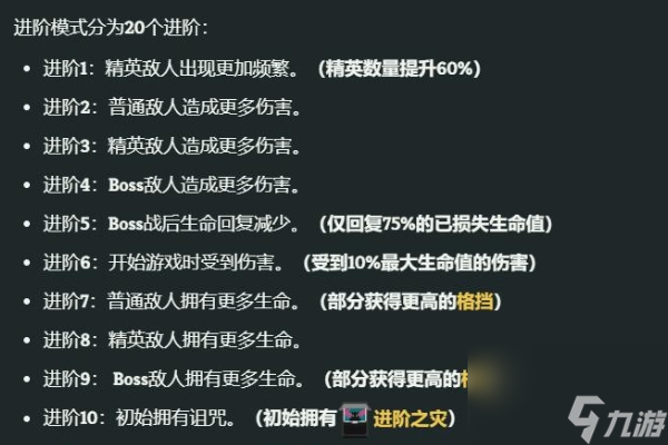杀戮尖塔进阶1-20规则一览