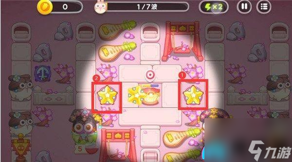保卫萝卜4秋妃传第5关怎么过-秋妃传第5关通关攻略