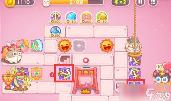 《保卫萝卜4》秋妃传4关攻略