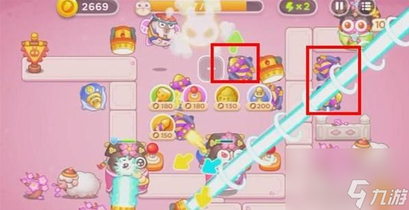 保卫萝卜4秋妃传11关玩法