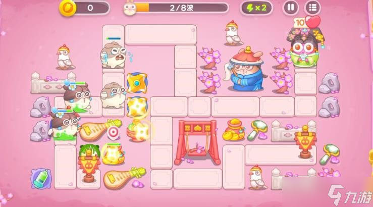 保卫萝卜4秋妃传16关通关攻略
