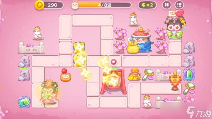 保卫萝卜4秋妃传16关通关攻略
