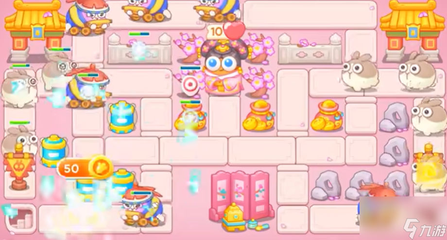 保卫萝卜4秋妃传第15关通关攻略