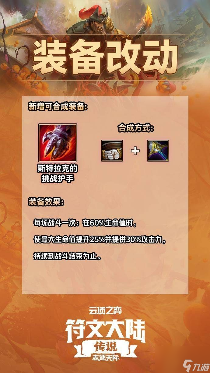 《云顶之弈》s9.5装备合成图