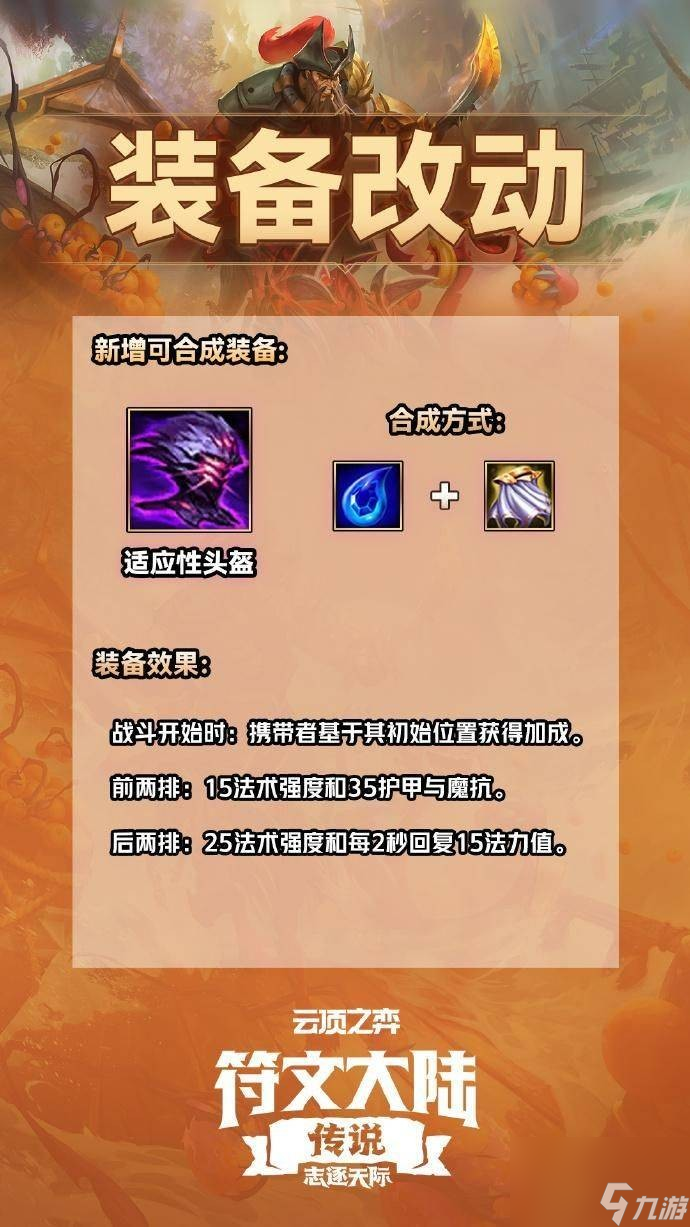 《云顶之弈》s9.5装备合成图