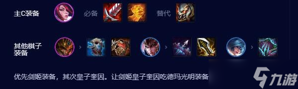 云顶之弈s9.5开飙剑姬阵玩法配置