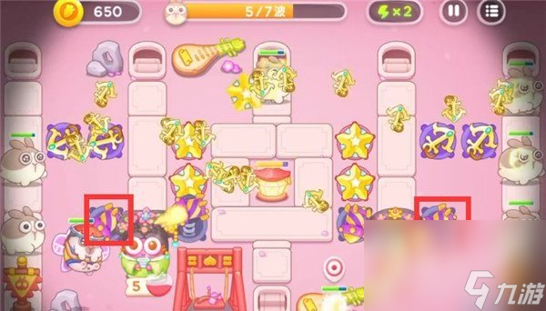 《保卫萝卜4秋妃传》第5关攻略