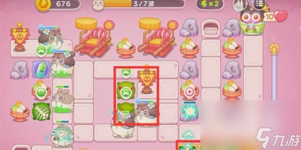 《保卫萝卜4秋妃传》第13关攻略