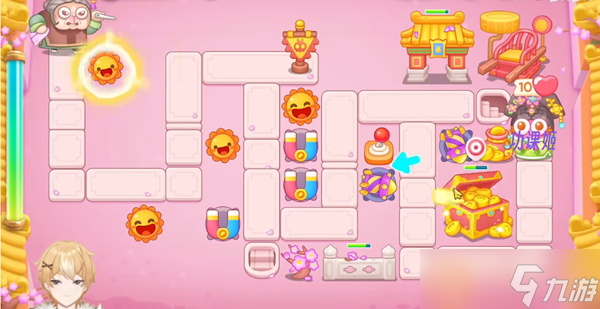 保卫萝卜4秋妃传第30关通关攻略