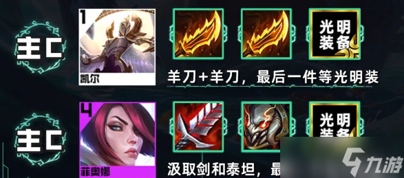 云顶之弈s9.5德玛天使阵容搭配攻略