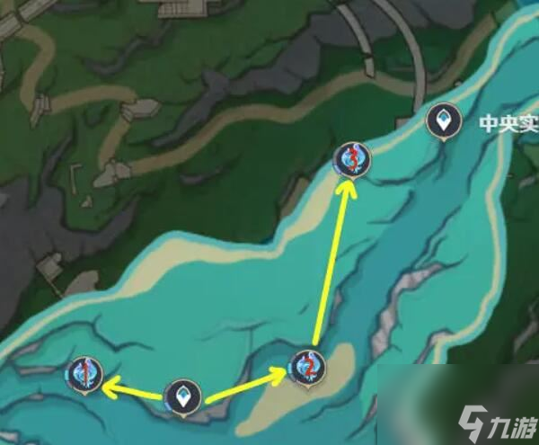 原神中央实验室遗址水神瞳收集路线