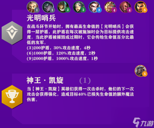 金铲铲之战英雄之黎明羁绊图高清
