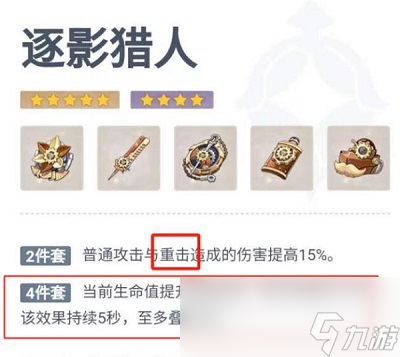 原神那维莱特圣遗物词条推荐