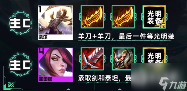 云顶之弈s95德玛天使阵容玩法说明