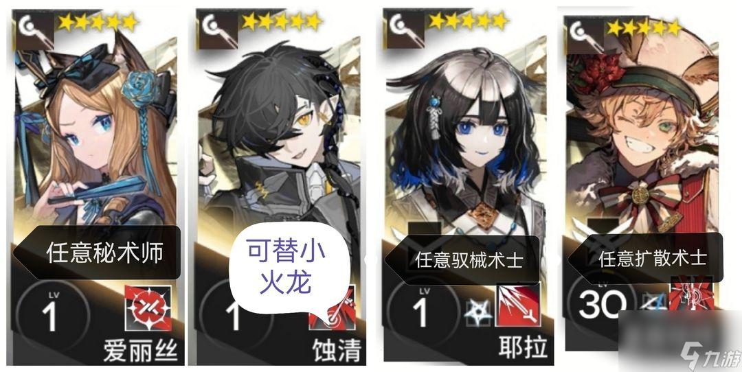 明日方舟：实用低中高星干员（上）