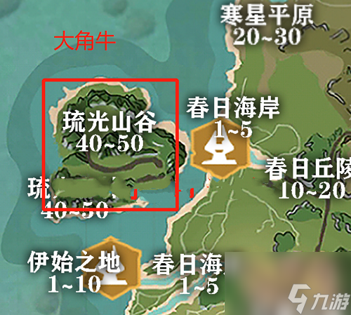 大角牛位置及刷新时间分享介绍 创造与魔法大角牛位置在什么地方